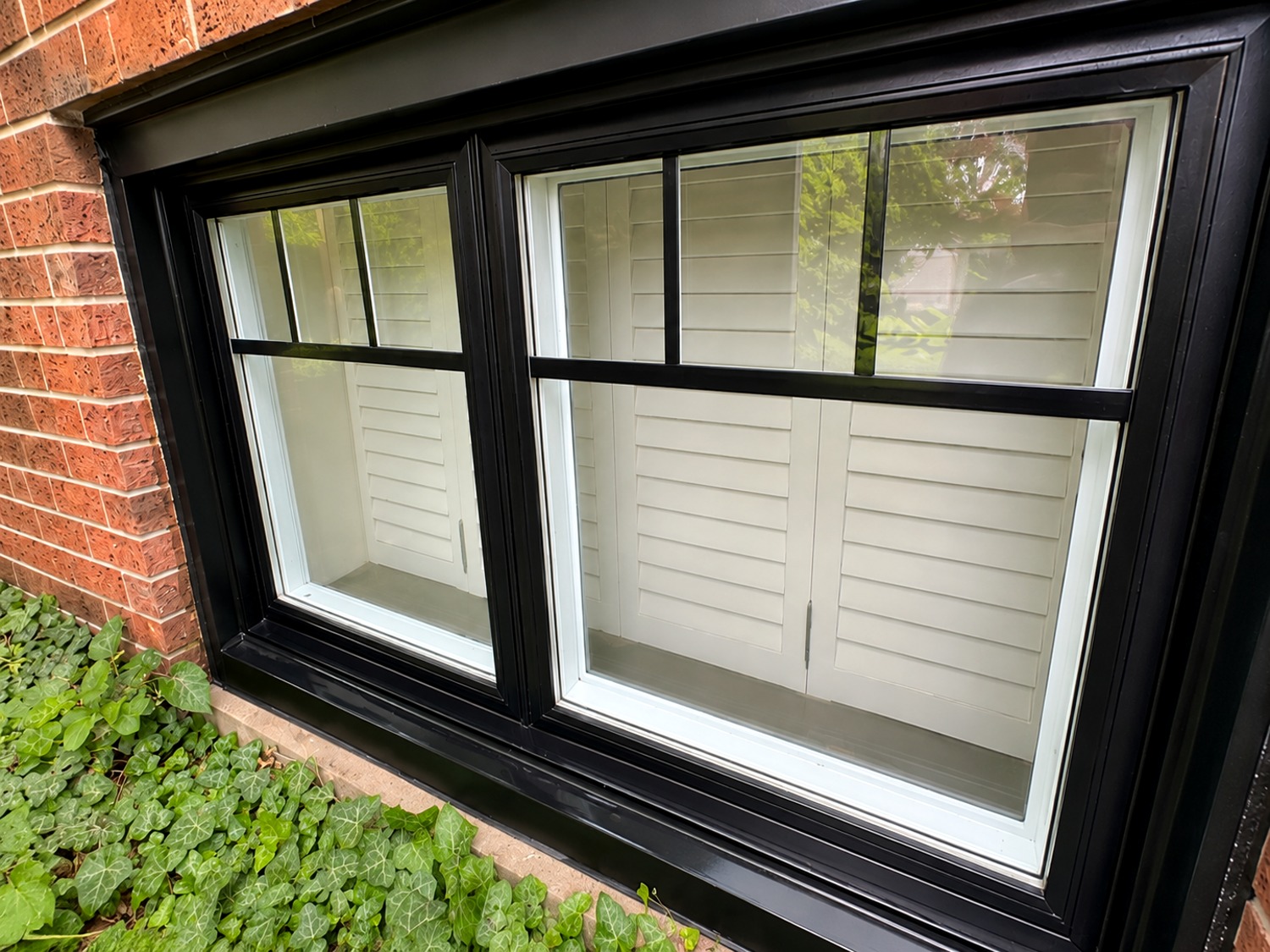 After: spotless, streak-free windows